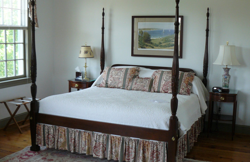 Guest room at Osprey Point.