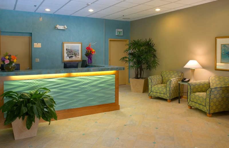 Lobby view at Quality Inn & Suites.