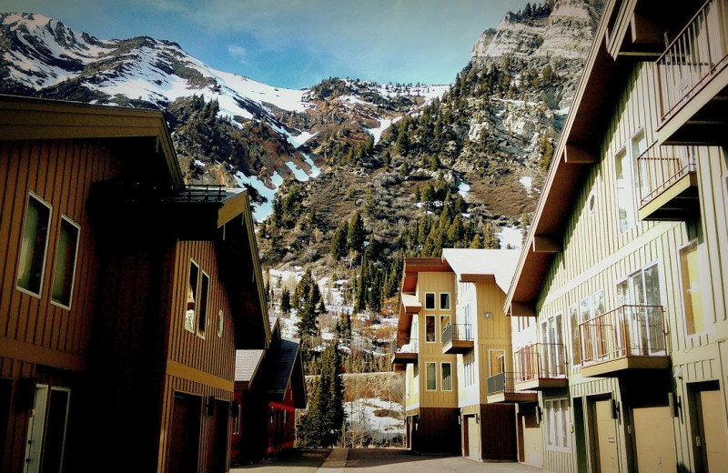 Rental exterior at Canyon Services Vacation Rentals.