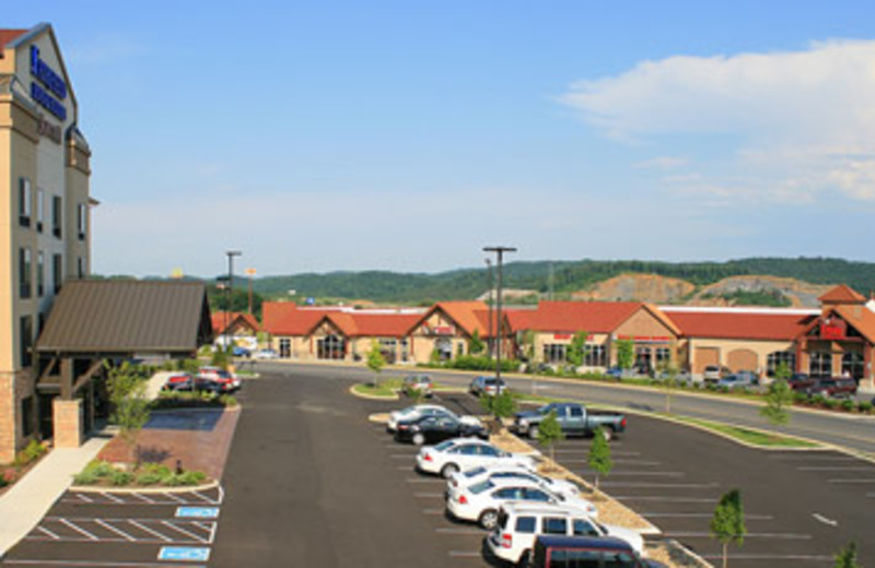 View of Parking Area at Fairfield Inn & Suites Kodak