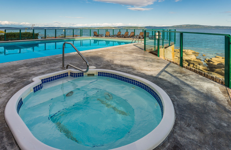 Outdoor pool at Inn of the Sea Resort.