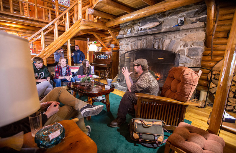 Groups at Unity College Sky Lodge.