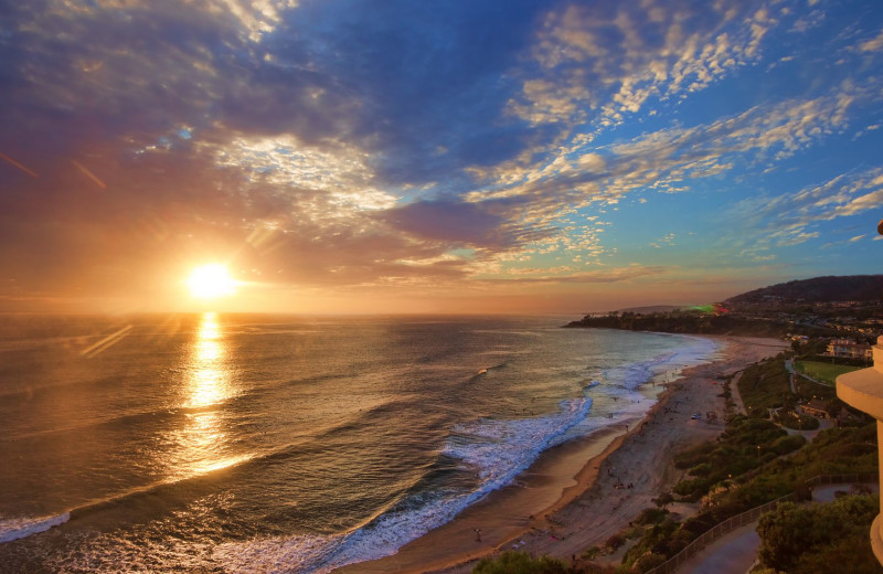 Sunset at The Ritz-Carlton, Laguna Niguel.