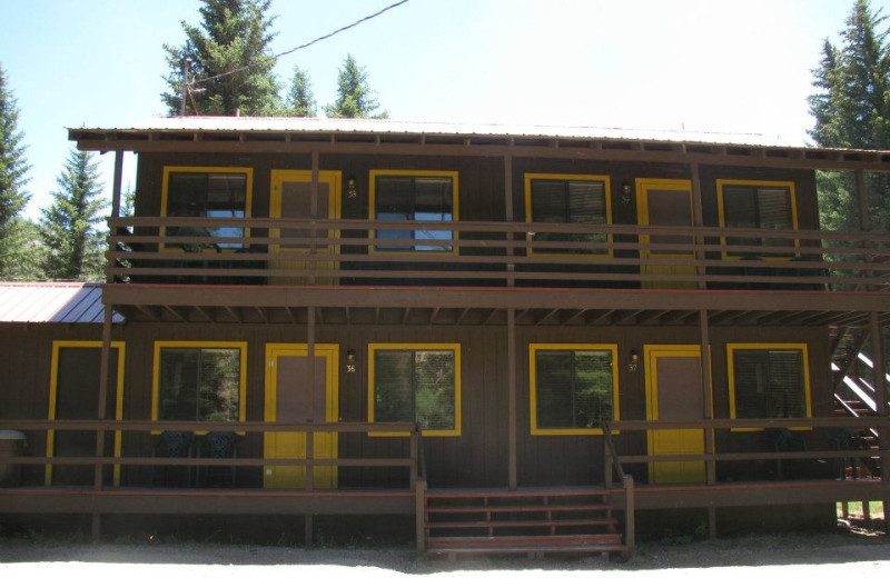 Exterior view of Harmels Ranch Resort.