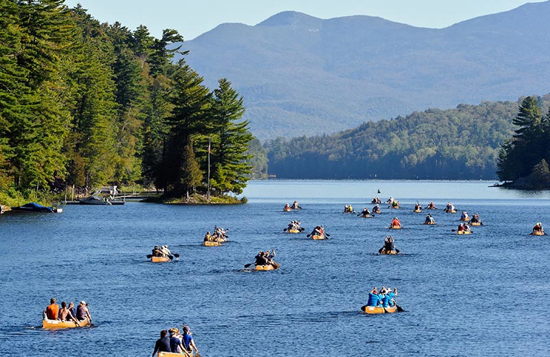 Canoeing at Northwoods Inn.