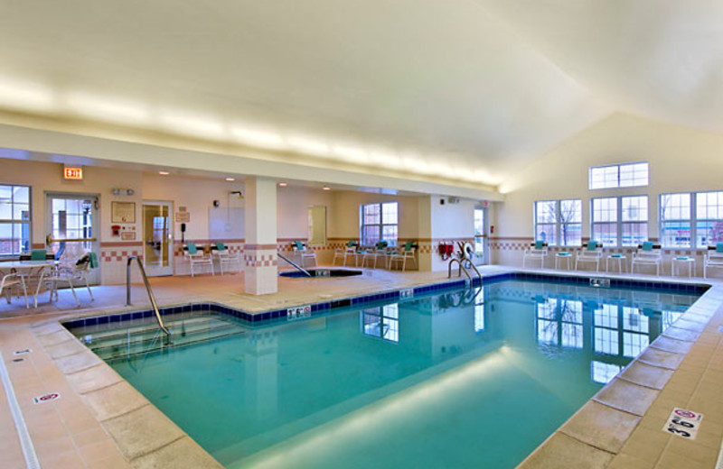 Indoor pool at Residence Inn Detroit Novi.