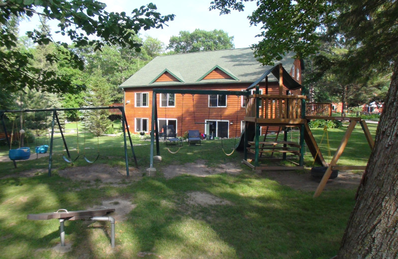Exterior view of Woodland Beach Resort.