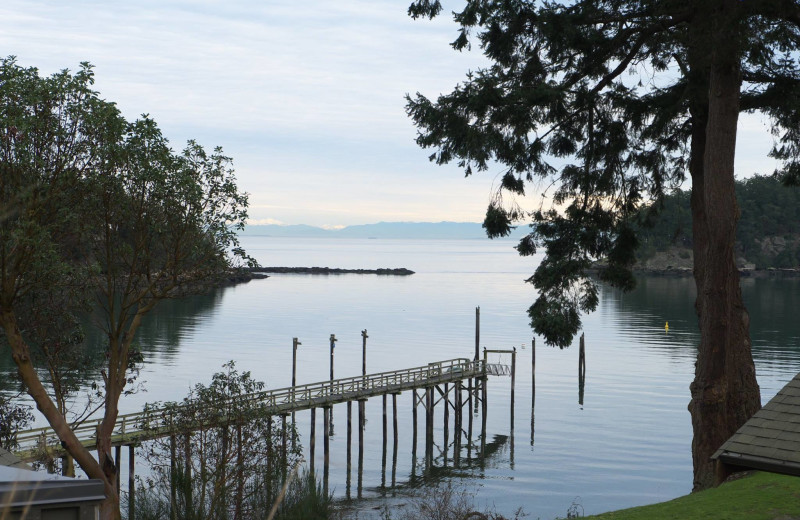 View from Mayne Island Resort and Spa.
