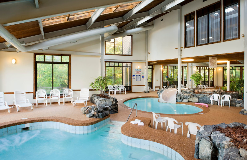 Indoor pool at the Summit Resort.