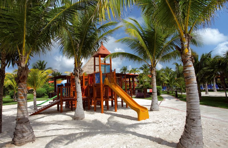 Playground at Barcelo Maya Beach Resort