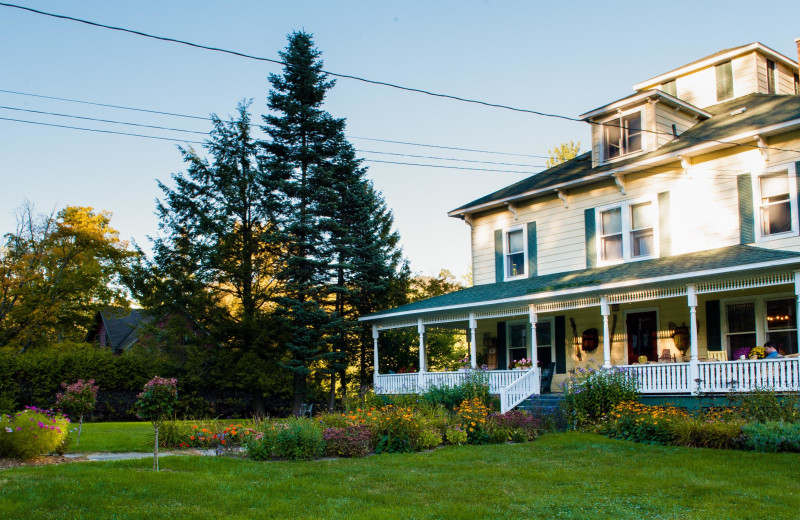 Exterior view of Keene Valley Lodge.