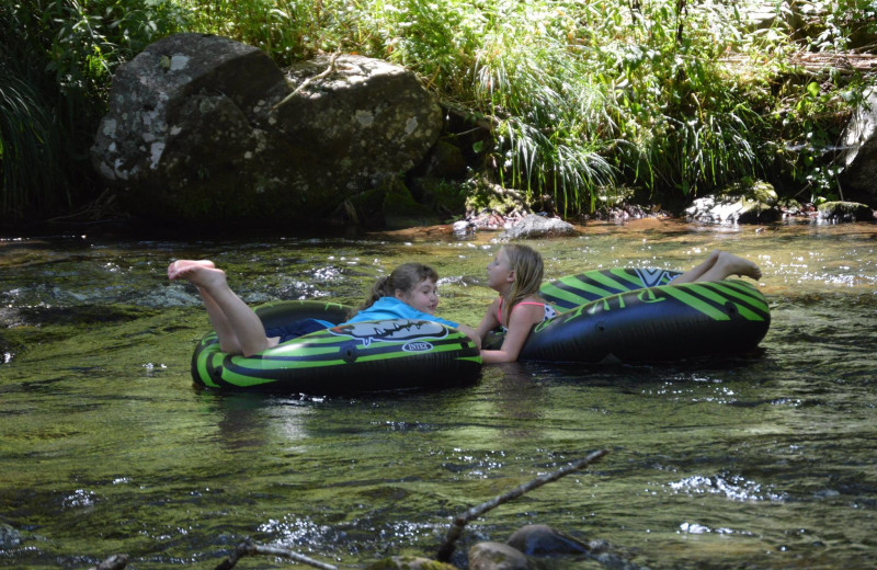 River tubing at Yogi in the Smokies.