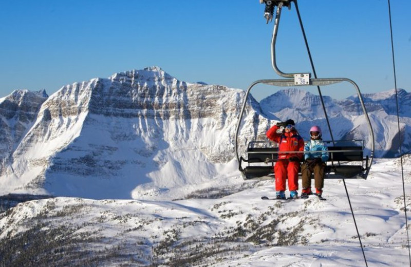 Skiing at Douglas Fir Resort & Chalets.