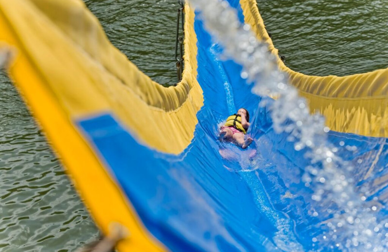 Water slide at ACE Adventure Resort.