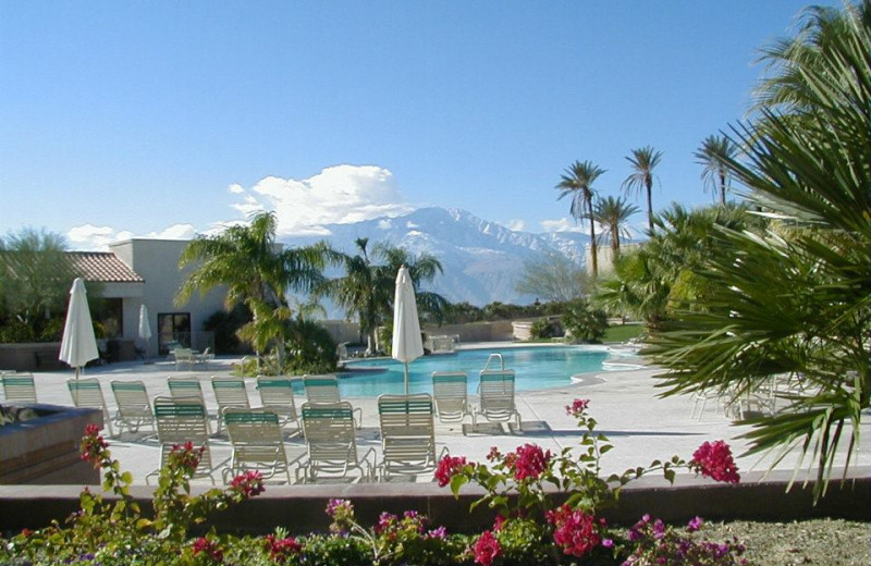 Outdoor pool at Miracle Springs Resort and Spa.