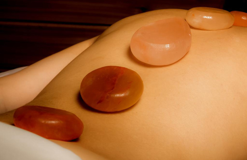 Stone massage at Red Mountain Resort & Spa.