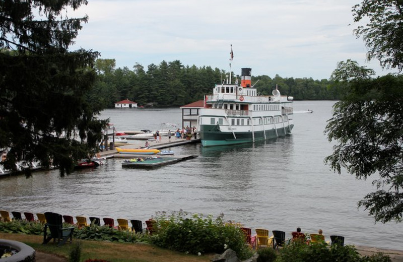 Boat tours at Cleveland's House.