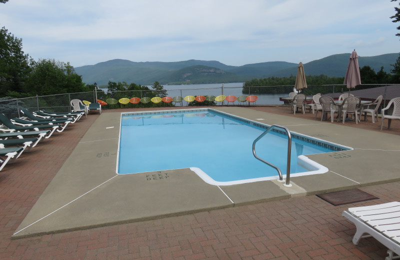 Outdoor pool at Contessa Resort.