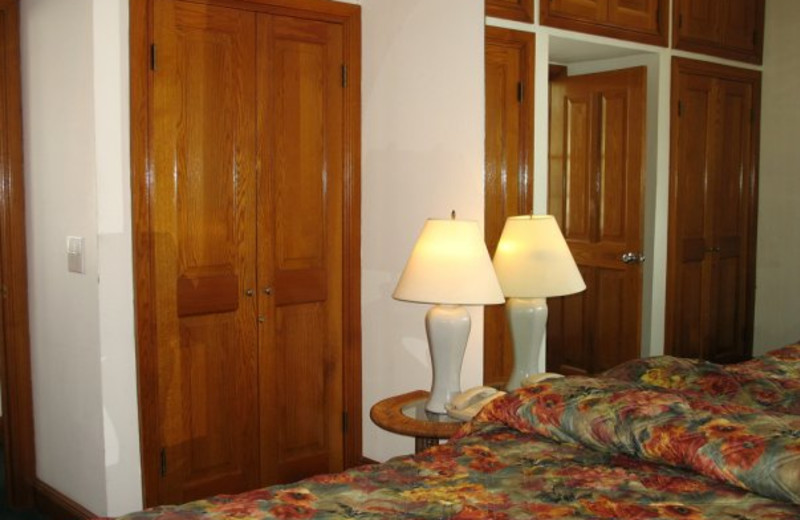 Guest bedroom at The Banyan Resort.