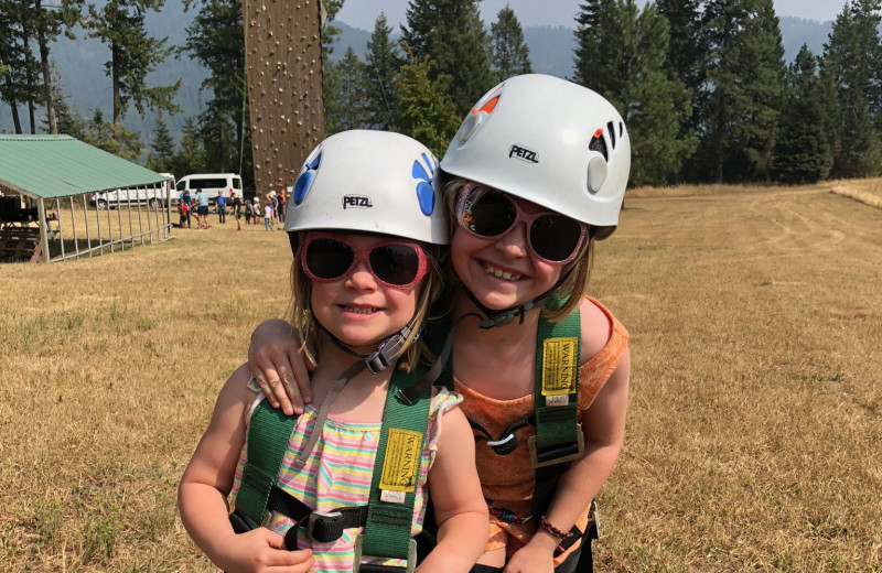 Kids at Red Horse Mountain Ranch.