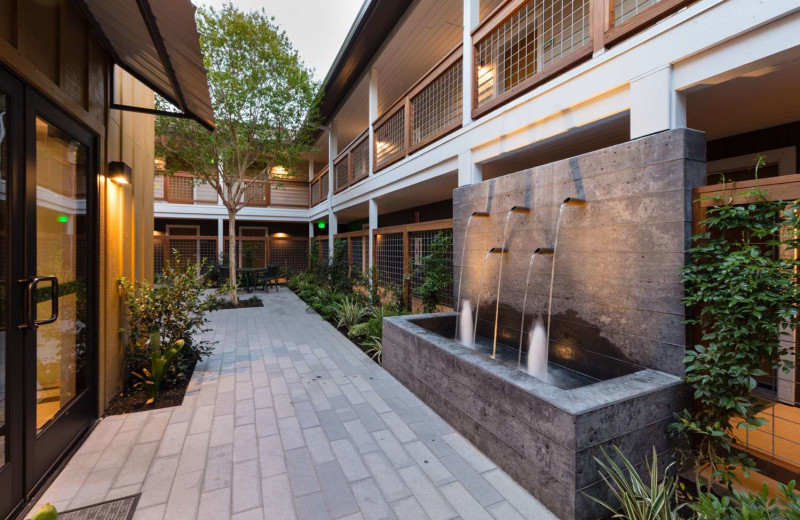 Patio at Best Western Plus Stevenson Manor.