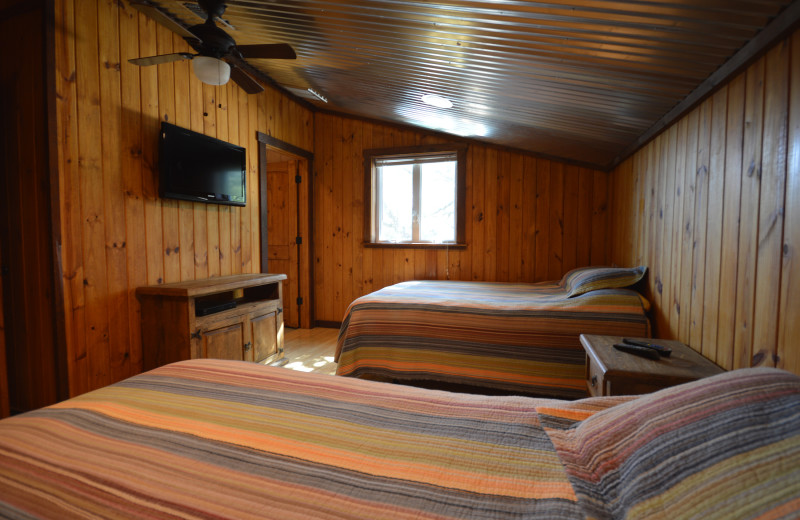 Rental bedroom at Frio Family Getaway