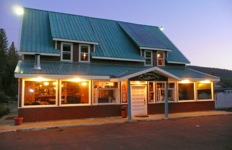 Exterior view of St. Bernard Lodge.