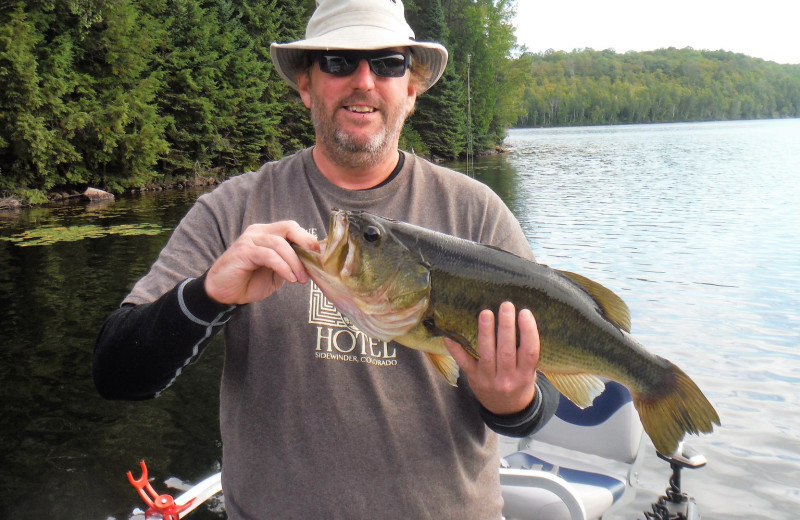 Fishing at Northern Lights Resort.