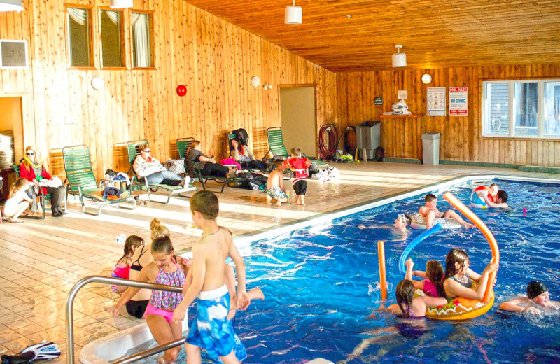 Indoor pool at Dundee Resort & Golf Club.