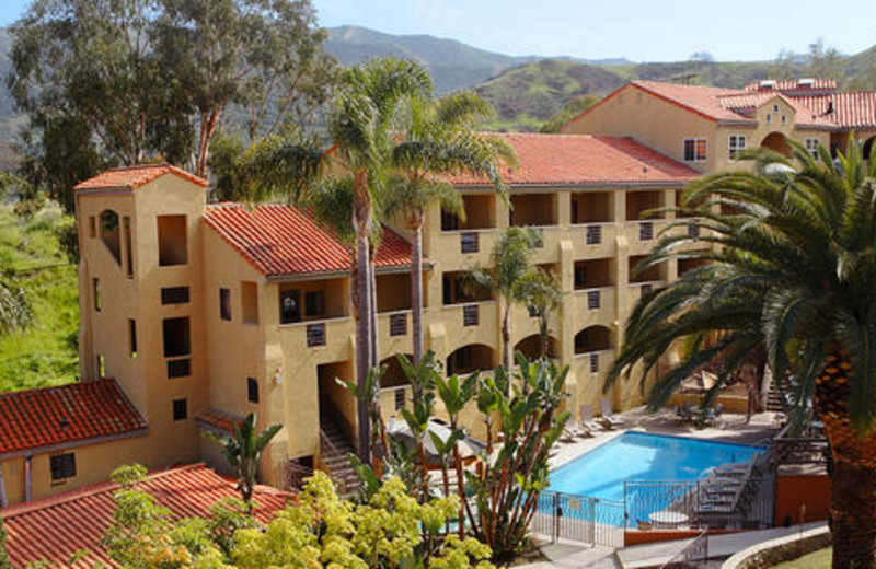 Exterior view of Catalina Canyon Resort & Spa.