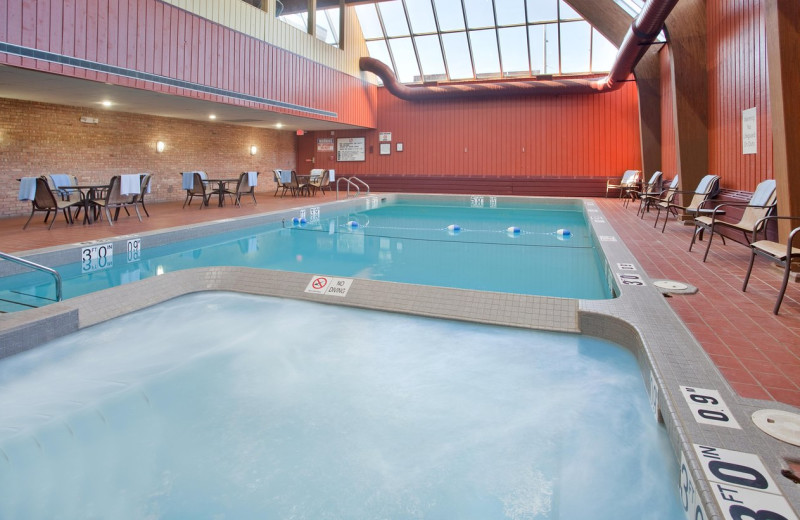 Indoor pool at West Bay Beach, a Holiday Inn Resort.