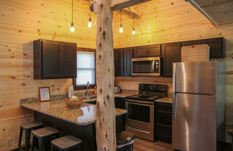 Treehouse at Shawnee Forest Cabins.