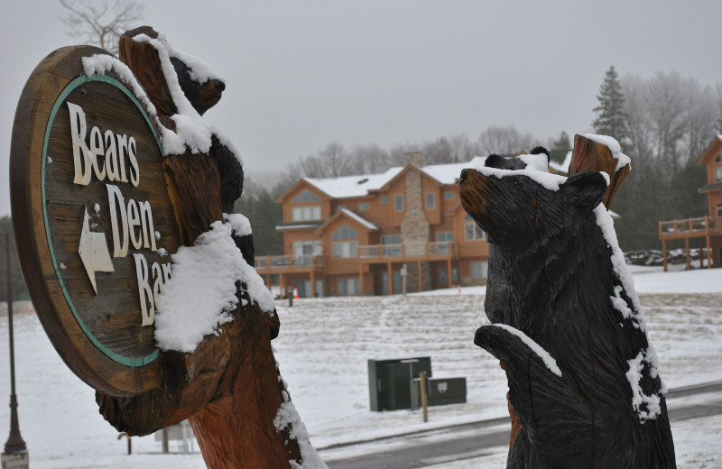 Winter at Big Sandy Lodge & Resort.