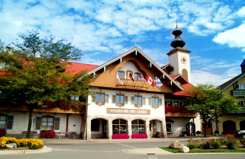 Exterior view of Bavarian Inn of Frankenmuth.