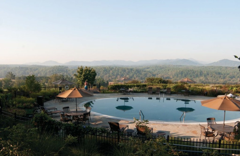 Outdoor pool at Inn on Biltmore Estate.