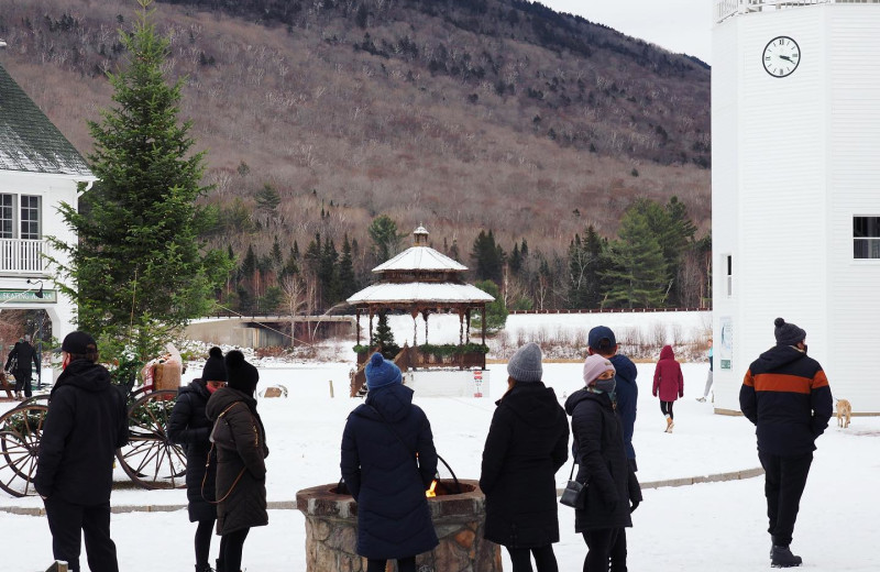 Bonfire at Waterville Valley.