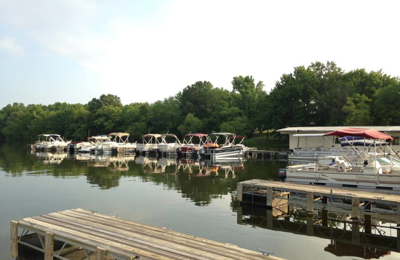 Lake at Mansard Island Resort & Marina.