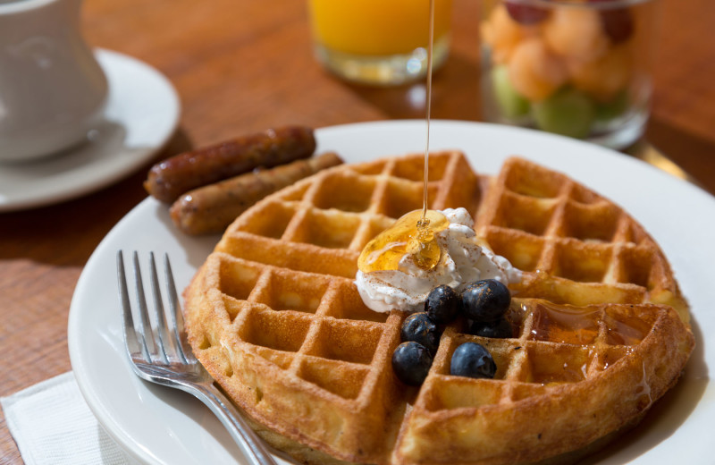 Waffle at Lord Camden Inn.