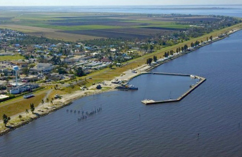 Aerial view of Everglades Adventures Rv.