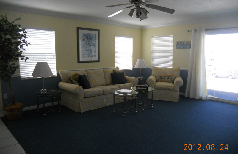 Rental living room at Alecassandra Vacation Villas