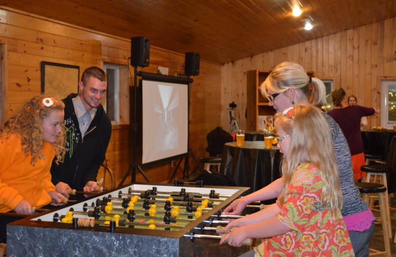 Family at White Eagle Resort.