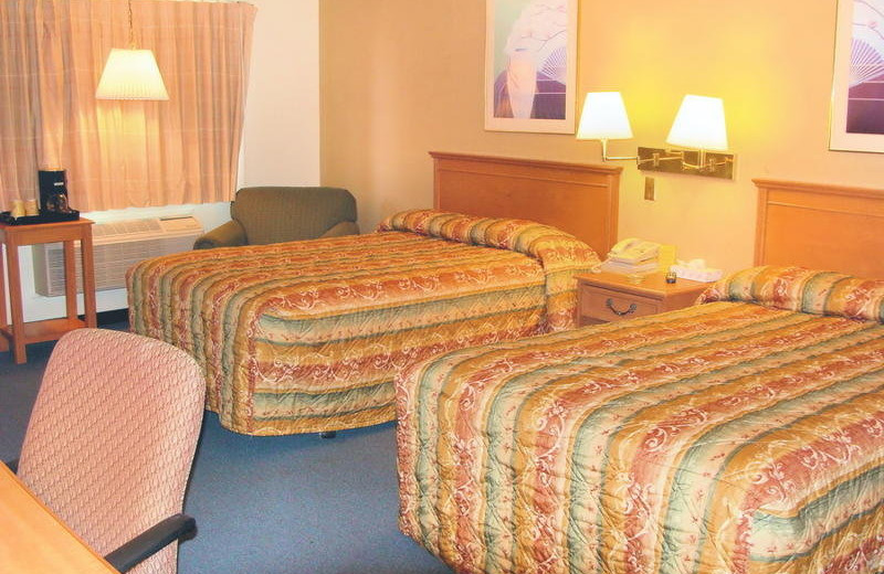 Guest room at Flagship Inn & Suites.