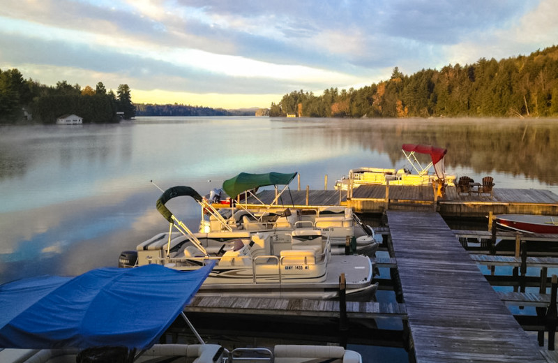 The lake at Ampersand Bay Resort & Boat Club.