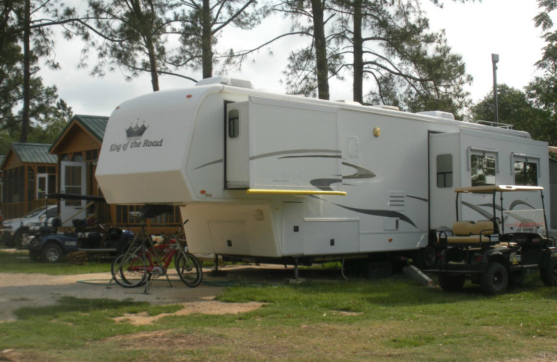 RV park at Lone Star Jellystone.