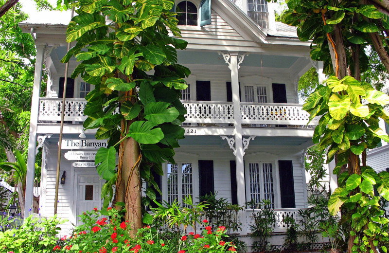 Exterior view of The Banyan Resort.