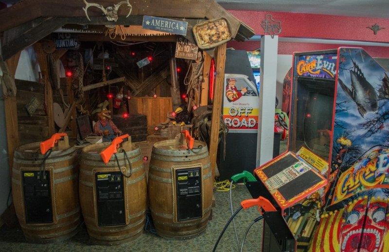 Arcade at Lone Star Jellystone.