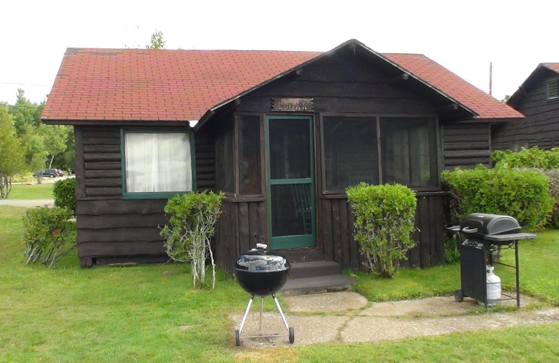 Cottage exterior at Ampersand Bay Resort 