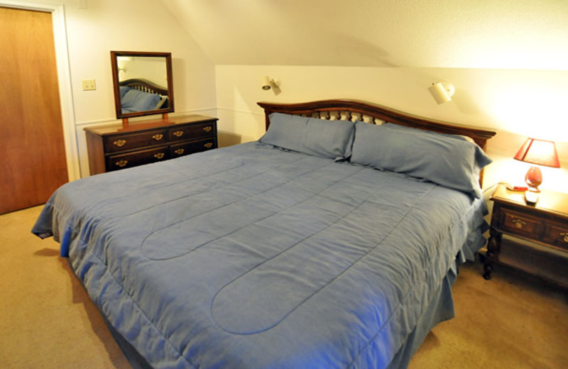 Guest room at Chalet Killington.