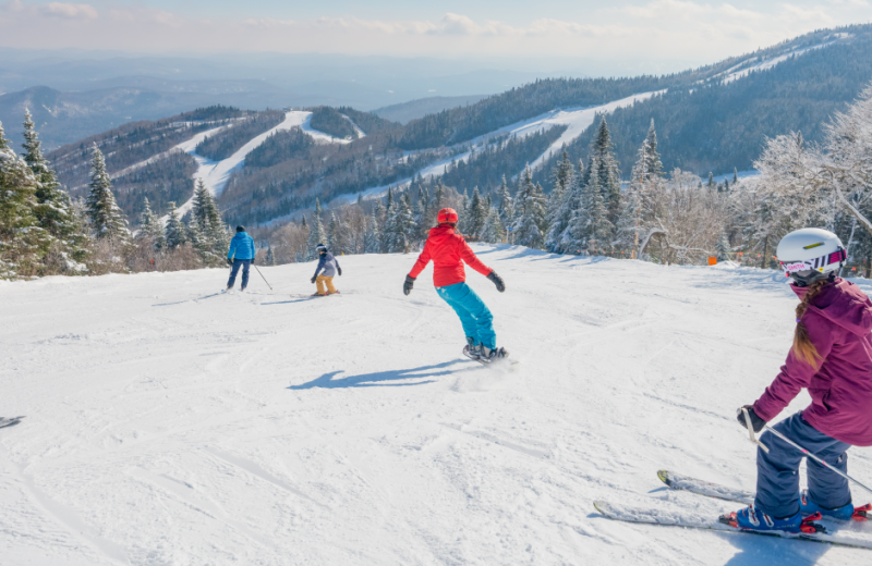 Ski and snowboarding at Fairmont Tremblant Resort.