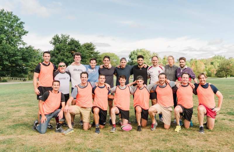 Soccer Match at Basin Harbor.